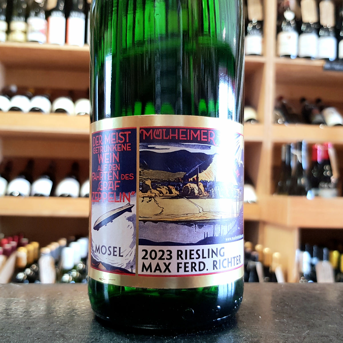 Mulheimer Sonnenlay Riesling &#39;Zeppelin&#39; label Richter 2023