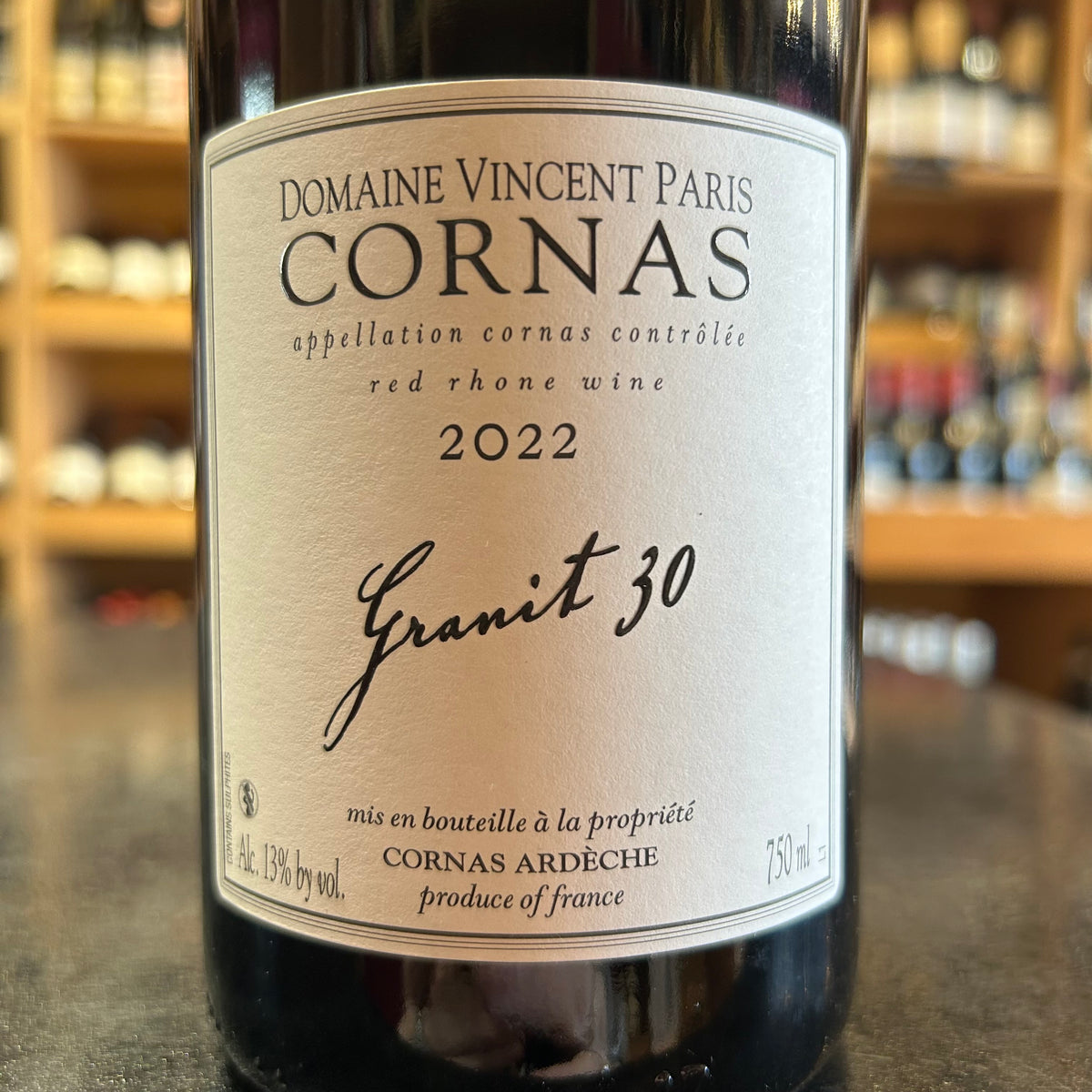 Vincent Paris Cornas Granit 30 2022