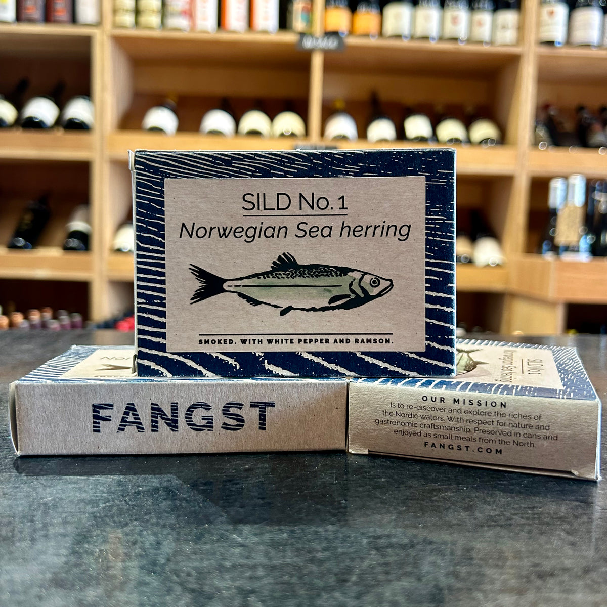 Fangst Wood-Smoked Herring With Wild Garlic 100g