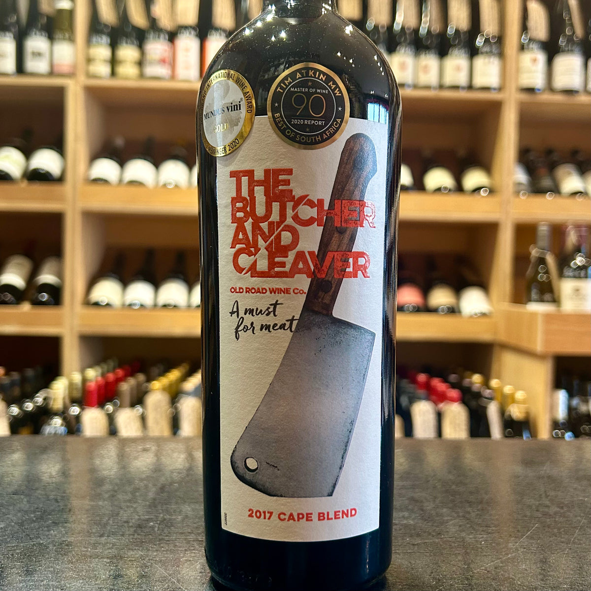 Butcher and Cleaver Red Blend Old Road Wine Co 2017 - Butler&#39;s Wine Cellar Brighton