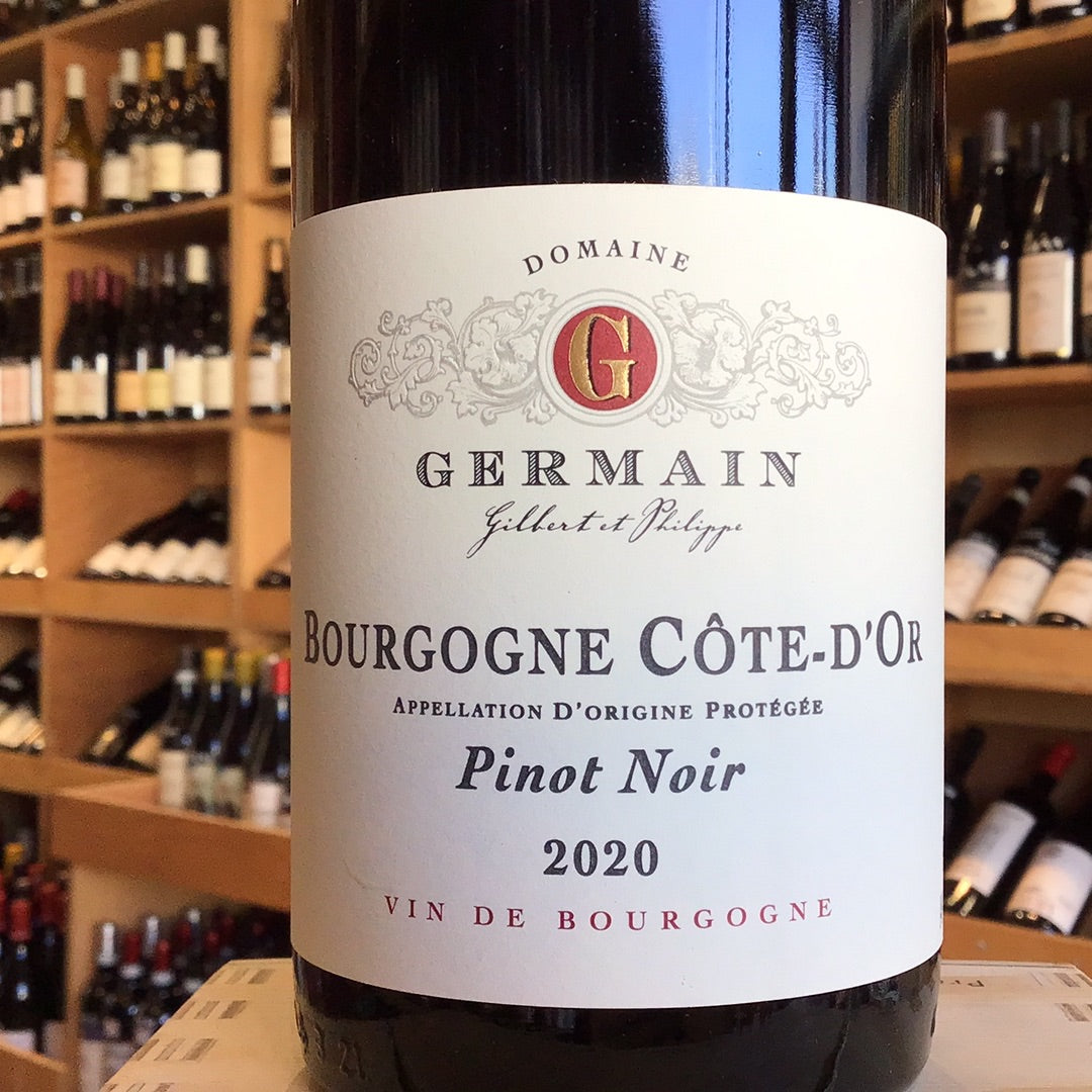 Bourgogne Pinot Noir, Germain 2020 - Butlers Wine Cellar Brighton