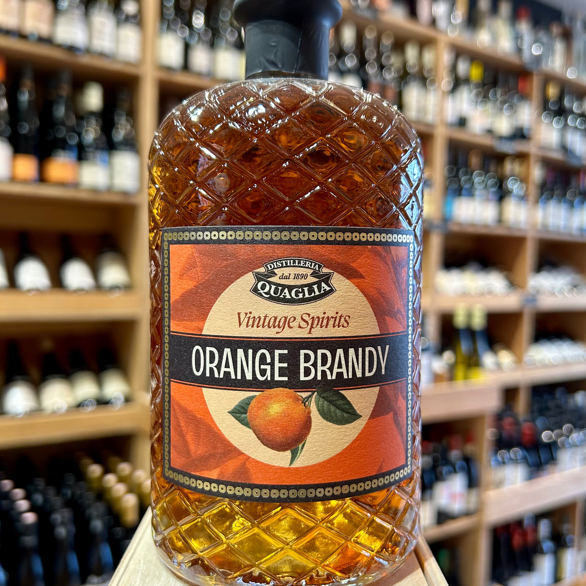 Quaglia Orange Brandy 35% 70cl - Butler&#39;s Wine Cellar Brighton