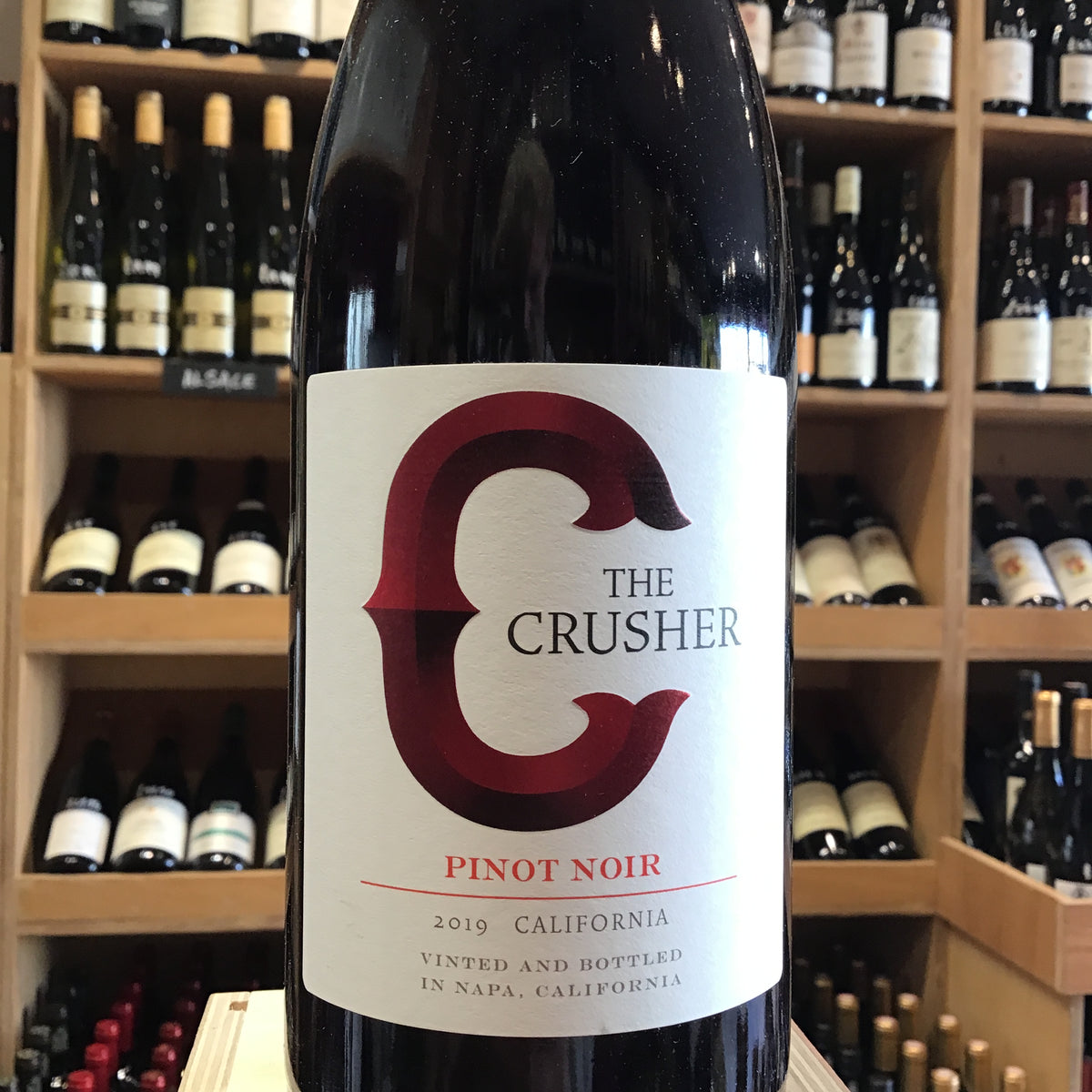 The Crusher Pinot Noir 2019 - Butler&#39;s Wine Cellar Brighton